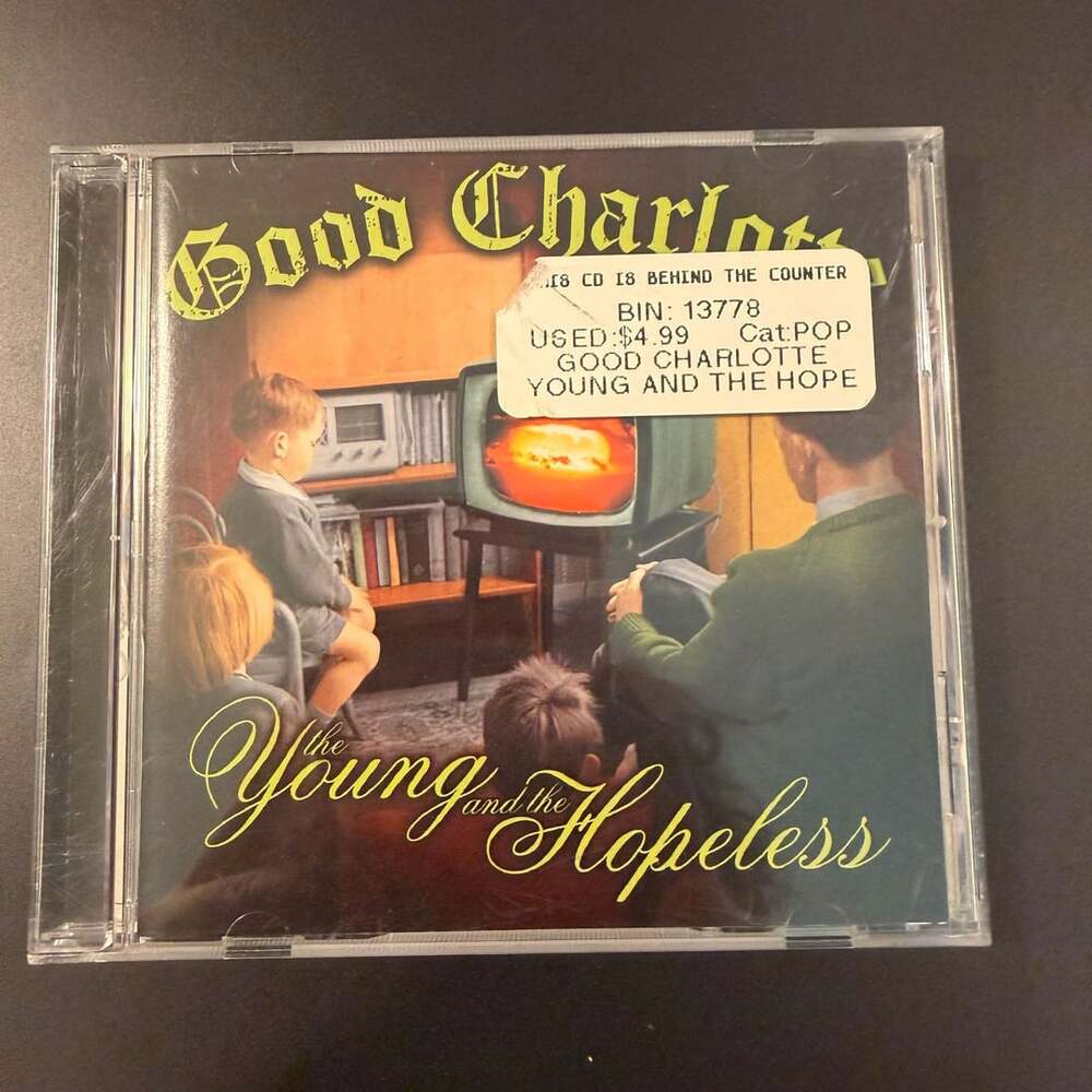 Good Charlotte The Young And The Hopeless CD Album Pop Punk 2002